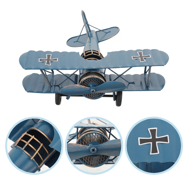 Aircraft Models Desktop Decor Airplane Cake Topper Porch Decorate