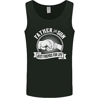 Father & Son Best Friends for Life Mens Vest Tank Top