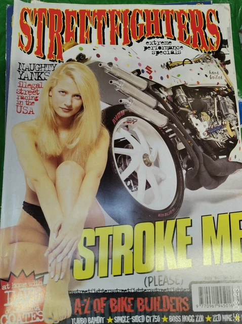 Streetfighters Magazine July 1998 No.53 KAWASAKI ZZR Turbo Suzuki Bandit