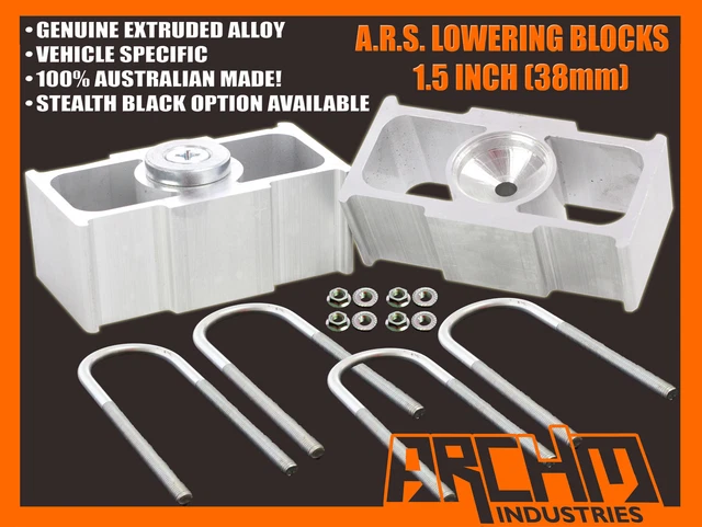 COMSN Lowering Blocks Kit For Holden HR HK HT HG 66-71 - 4 Inch (100mm) Drop
