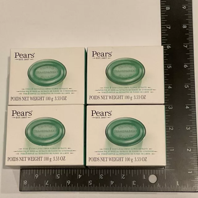 Pears Pure & Gentle Bar Soap - 4 Packs