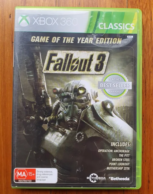  Fallout 3: Game of the Year Edition - Classic (Xbox