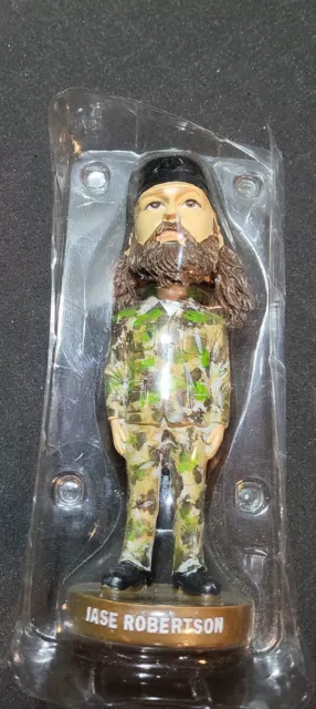 Duck Commander BOBBLE HEAD Jase Robertson plastic container but no box