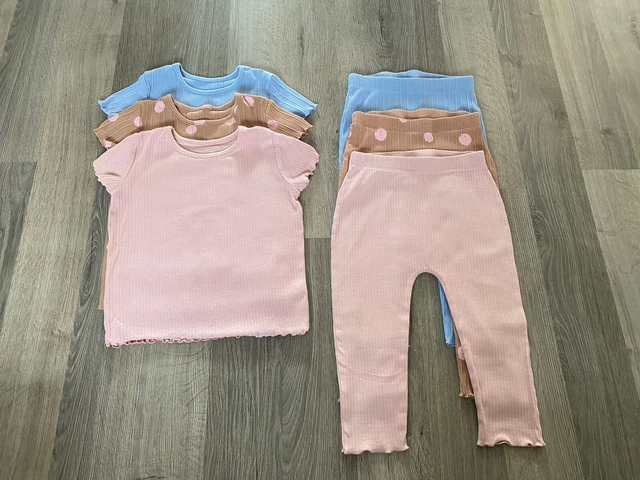 ❤️ Baby Girl Outfit Bundle- Matching Sets- 18-24 Months- George ❤️ A58