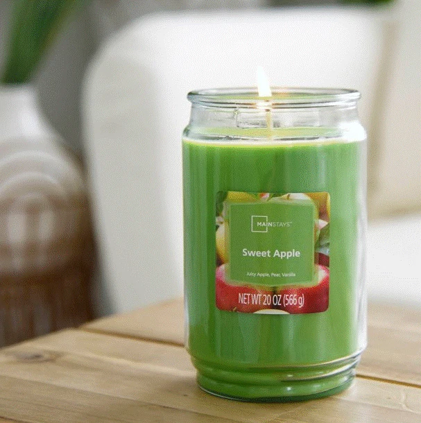 NEW Mainstays Scented Large Candle Jar Single Wick 1 Essences 20oz FREE SHIPPING