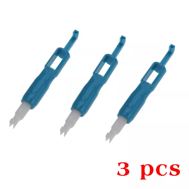 3 pieces Sewing Needle Inserter Threader Threading Tool for Sewing Machine