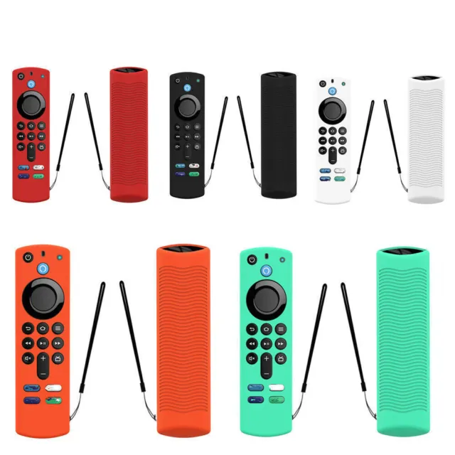 Multi-Colors Silicone Remote Controller Case Protective Cover For Amazon Fire TV 2