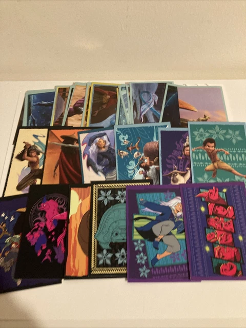 Sticker Raya Disney DISNEY RAYA AND The Last Dragon Panini 50 Stickers And Card Bundle B £1 ...