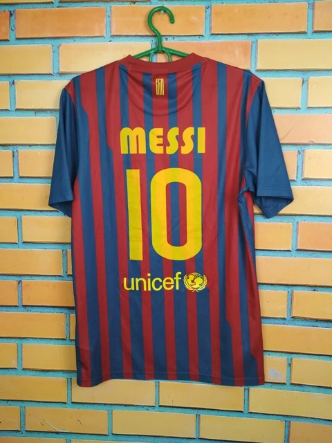 Messi Barcelona Jersey 2011 2012 Cheap Version Home SMALL Shirt Nike 419879-486