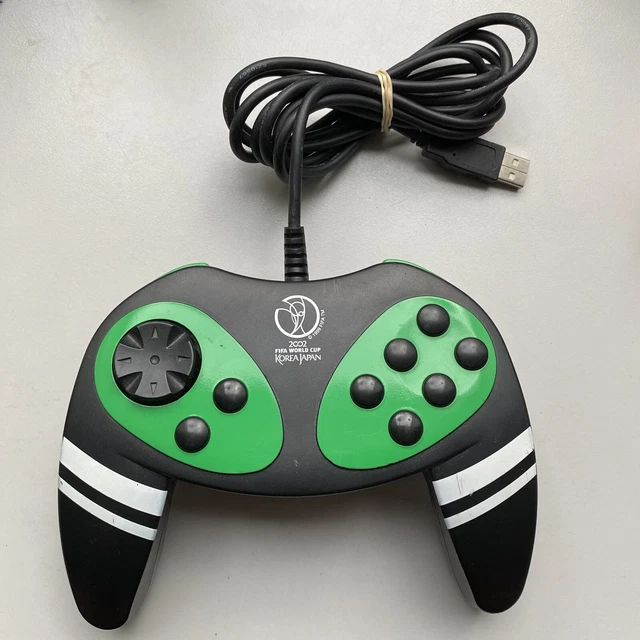 Manette PS2 Avec Fonction Turbo - Modèle Spécial FIFA World Cup 2002, Marque Thrustmaster (occasion)