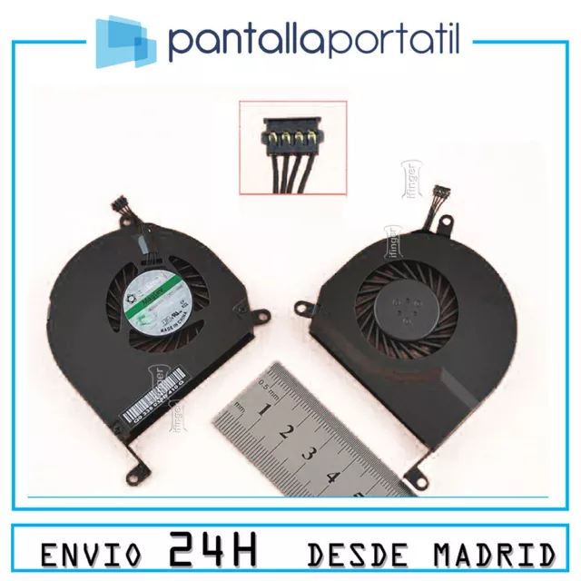 Ventilador Para Apple Macbook Pro A1286 izquierda 4pin izquierdo repuesto