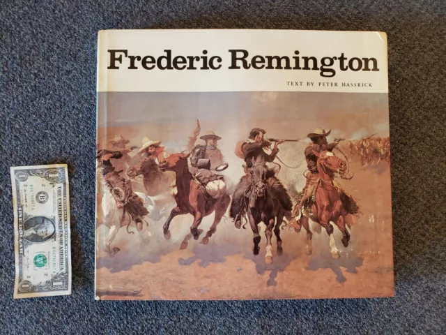 1st ed. BOOK Frederic Remington by Hassrick old West Western Art Coffee Table