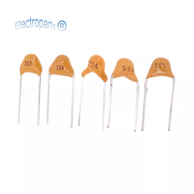 50/100PCS 0.01UF-1UF Multilayer Monolithic Ceramic Chip Monolithic capacitor US