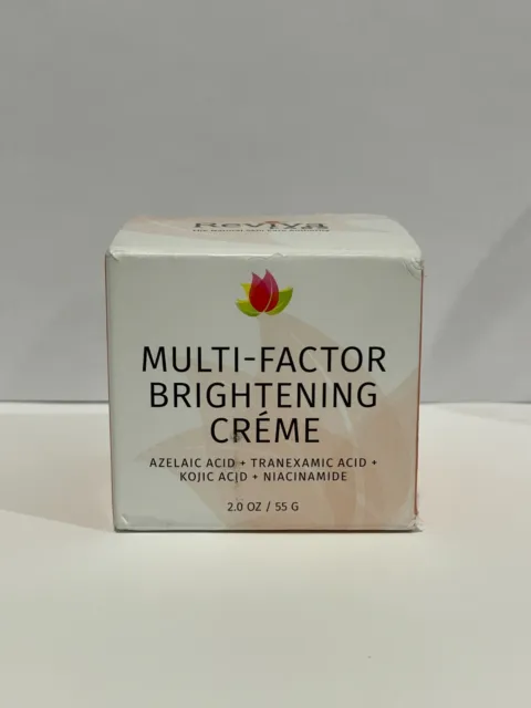 Reviva Labs  Multi-Factor Brightening Creme with Niacinamide 2oz. darkspots