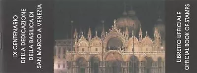 1994 Basilica di San Marco - Italia - libretto 3 serie