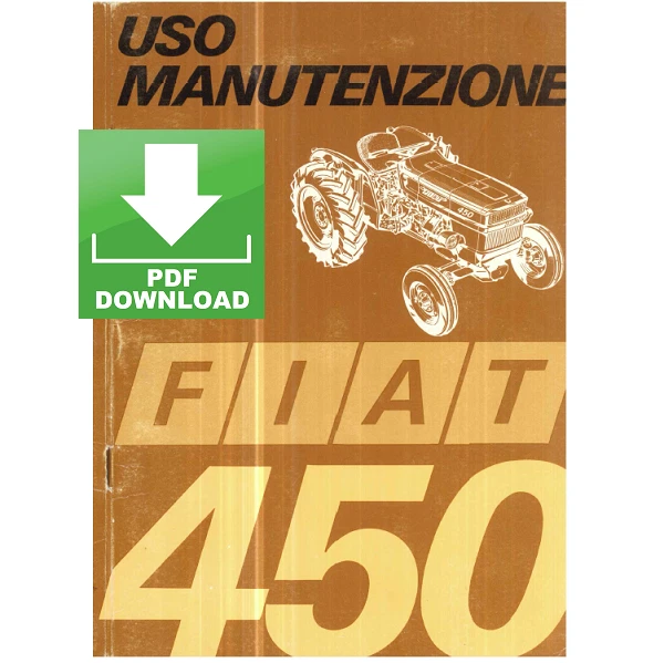 Manuale Uso E Manutenzione In Italiano Per Trattore FIAT 640 – Libretto + Tavola