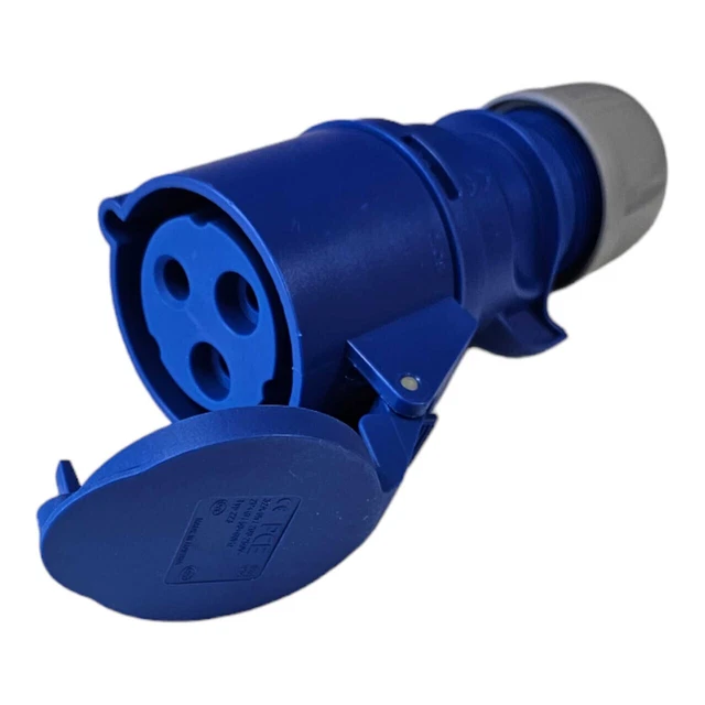CEE IP44 230 Volt 32 Amp Socket Connector Blue $22.37 - PicClick AU