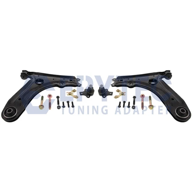 Set bracci trasversali incl. barre di accoppiamento rinforzate VW Golf 2 Jetta 2 fino all'anno di costruzione 07/