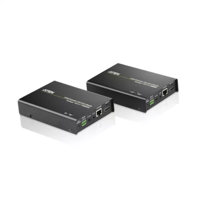 ATEN VE814 HDMI Extender, 1x Cat5e, Dual Display, 100m