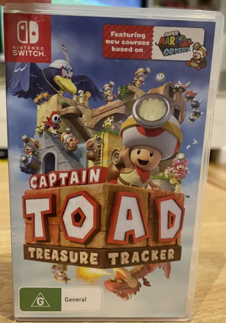 Nintendo Switch | Captain Toad - Treasure Tracker | Case Only NO GAME Free Post
