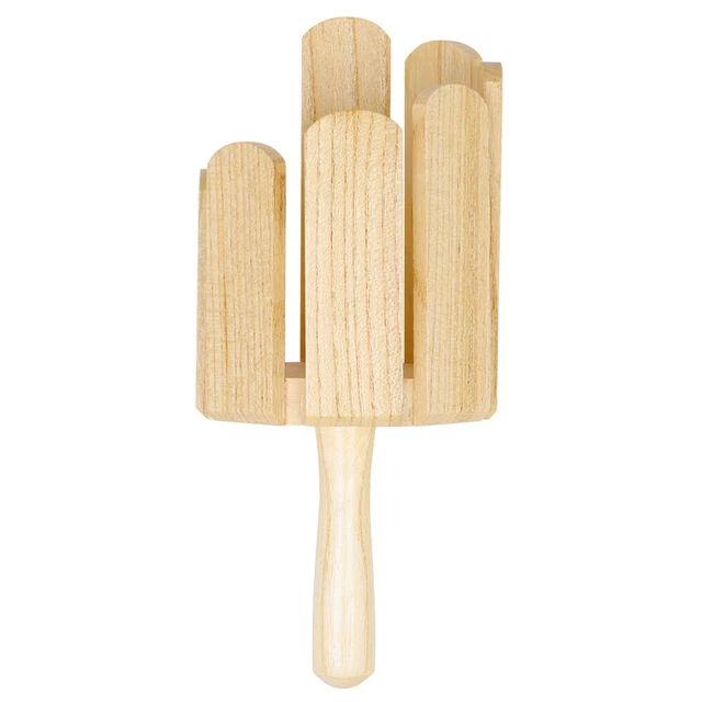 1 pz legno massello Orff barile otto toni strumenti musicali pedagogici precoce legno multitono