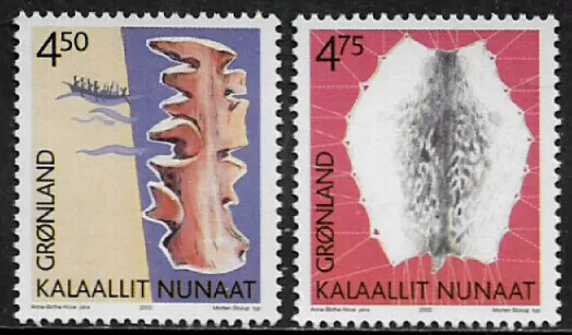 Greenland #376-377 MNH Cultural Heritage