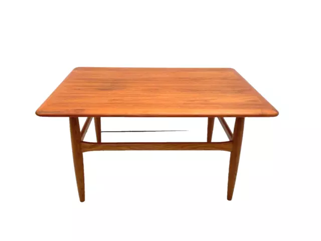 Vintage Danish Teak Coffee Table Mid 20th Century 1960s Denmark