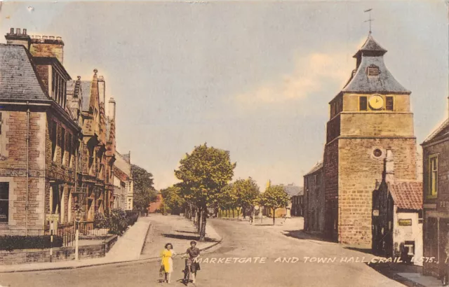 uk32504 marketgate and town hall crail scotland uk