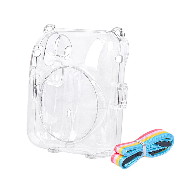 Mini Camera Case PC Crystal Camera Bag Protective Shell for Camera Instax Mini12 2