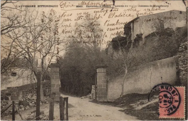 CPA ISSOIRE Environs - Entree du Vieux Chateau de Montfleury (1252255)