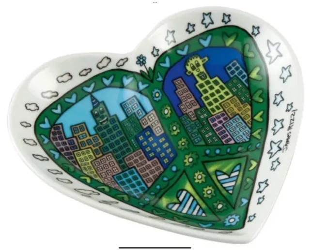 James Rizzi "A PEACE OF MY WORLD" GOEBEL - Schale /Bowl - Kollektion 2014