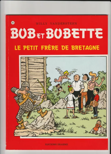 Bob et Bobette 192 le petit frère de Bretagne Vandersteen Erasme