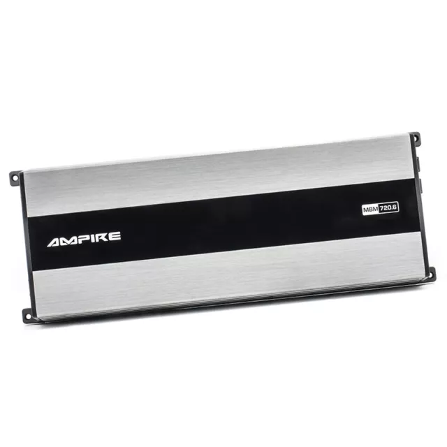 Ampire MBM720.6 6 Canal Amplificateur Amplificateur Multi Canal Voiture Kfz