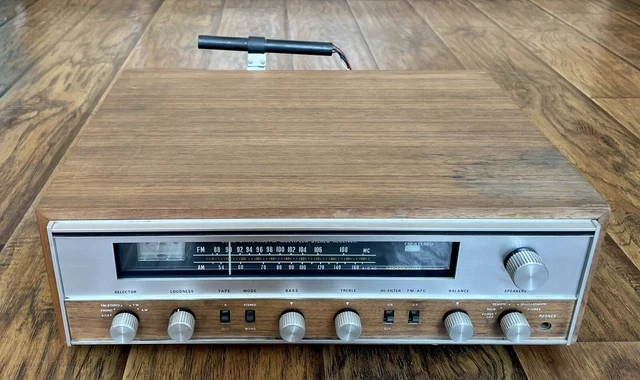 Monarch Receiver MONARCH SOLID STATE Stereo Tuner Amplifier Receiver SAT-460X — Tested ...