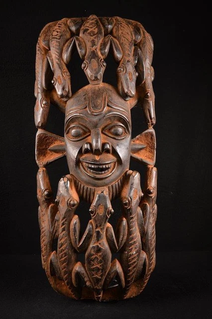 20875 African Large Bamileke Mask / Mask Cameroon