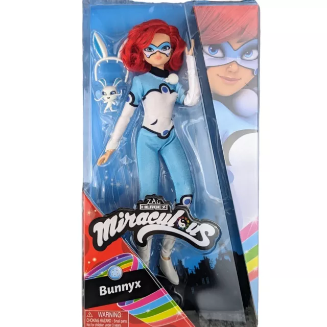 Miraculous Ladybug Fashion Doll CHLOE 10.5in 39750 Bandai Zag Heroes Movie