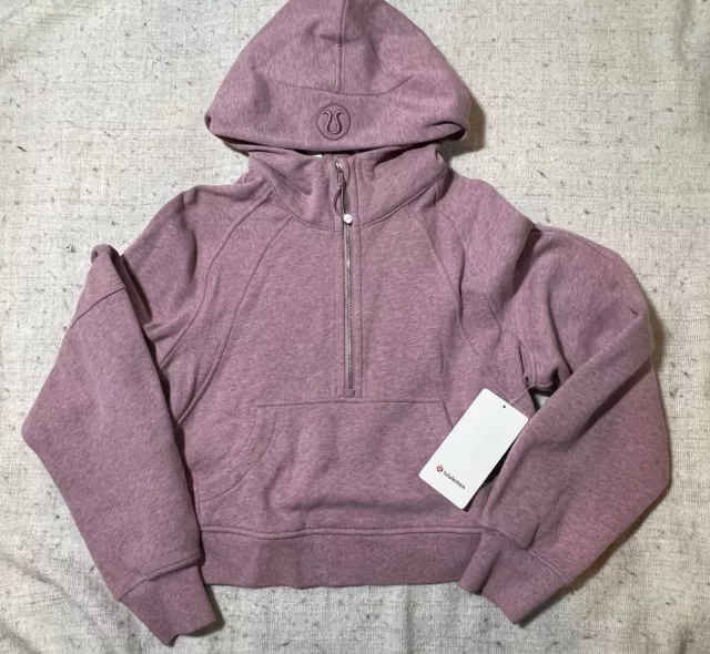 💕NWT LULULEMON Scuba Oversized Zip Hoodie - Size XS/S Date Brown Sold Out  !