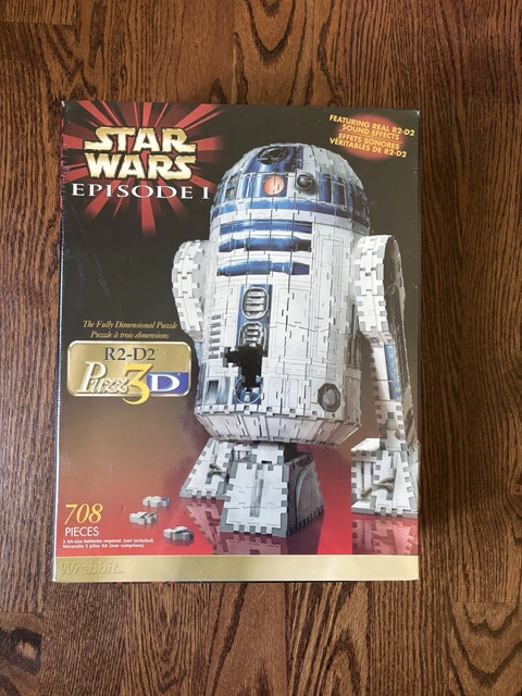 STAR WARS EPISODE I R2-D2 Puzz3D 3D Puzzle w/ Electronic