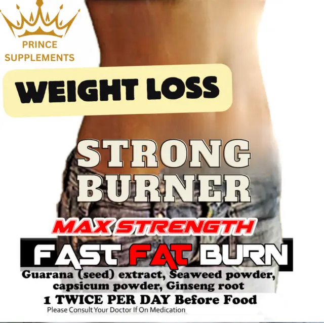 Weight Loss Pills Strong 90 +90 Fat Burners Diet Slimming  Buy 1 Get 1 Free
