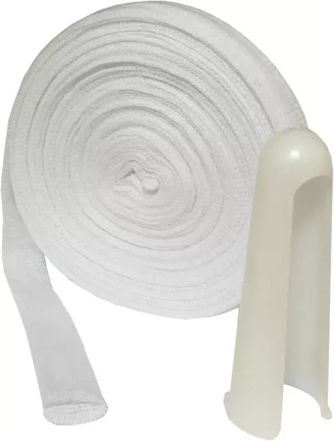 Steroplast 10 METRES OF STEROGAUZE TUBULAR FINGER WOUND DRESSING BANDAGE & LARGE