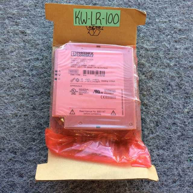 NOS Phoenix Contact 2320212 QUINT UPS 24DC/24DC/5 Power Supply