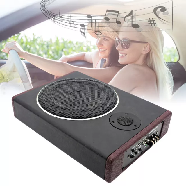 8'' Actif Ensemble de Caisson Voiture Caisson de Basses Sous le Si ge Audio 800W