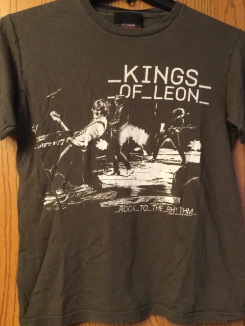 Kings Of Leon - “Rock To The Rhythm” - 2009 Gray Shirt - S - Live Nation