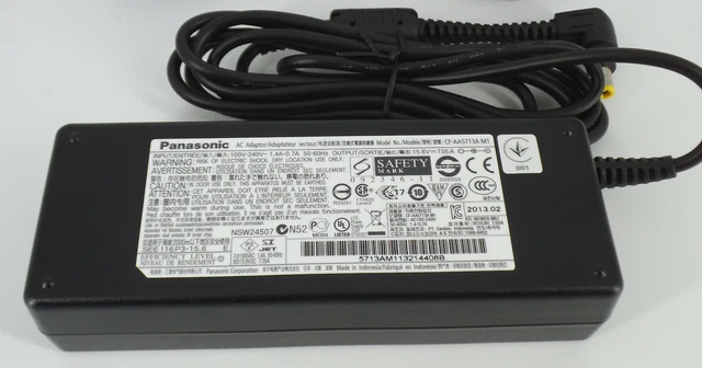 Lot De 15 Adaptateurs Secteur Panasonic CF-AA5713A 15V 7.05A Pour Toughbook - Testés