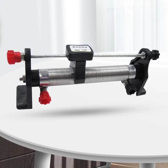 5/10/20/50 Ω 15–2 Rheostat Rostfrei Einfache Bedienung Lehrinstrument