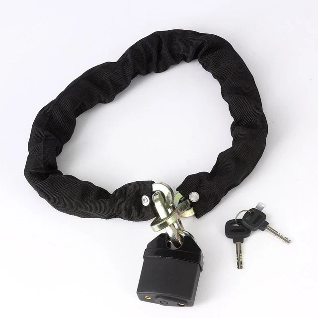 Vcan Hardened Steel Vl001 Motorcycle Motorbike Security Chain & Padlock 1500mm