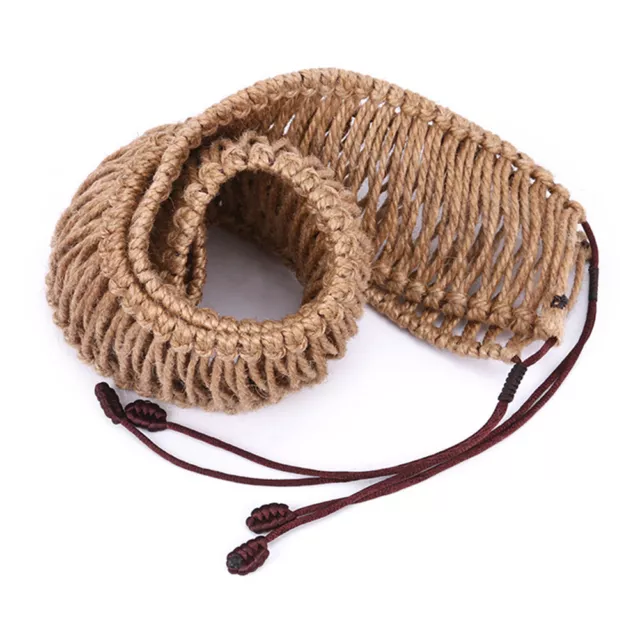 Handmade Handpan Decoration Woven Rattan Rope Steel Tongue Drum Braided Ropes 2