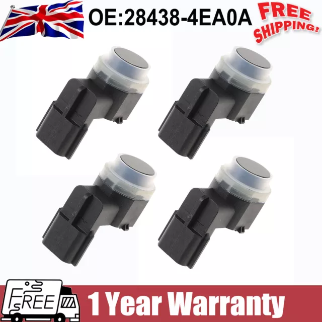 4X For Nissan Qashqai J11 14-19 Front Bumper Distance Parking Sensor 28438-4Ea0A