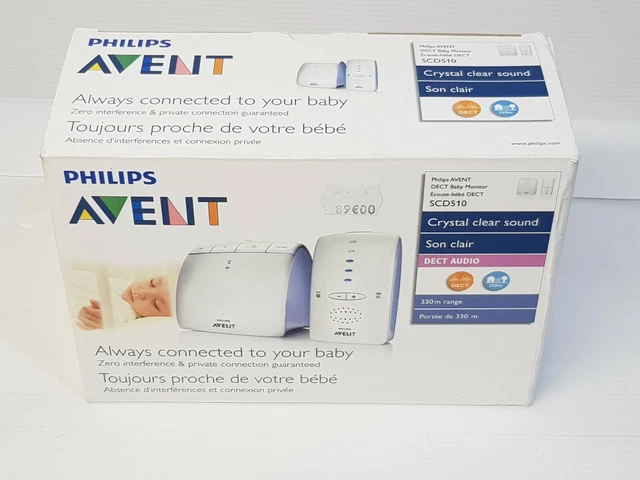 Avent Baby Scd510 Philips Avent PHILIPS AVENT SCD510-B DECT BABY