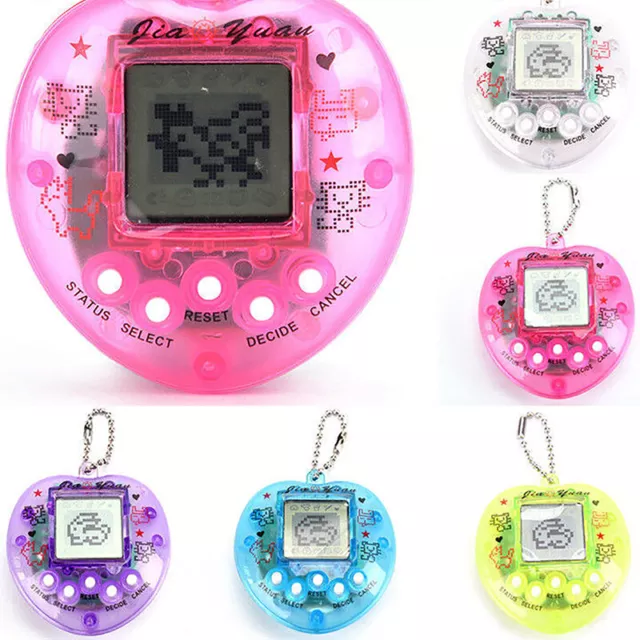 Kids Peach Heart Electronic Pets Toys Virtual Cyber Pet Interactive Prop g